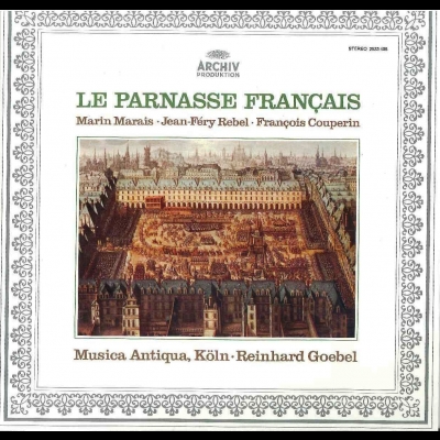 法國詩壇  ( 180 克 LP )<br>戈貝爾 指揮 柯隆古樂學會<br>Le Parnasse Francais<br>Musica Antiqua Koln<br>Conductor: Reinhard Goebel