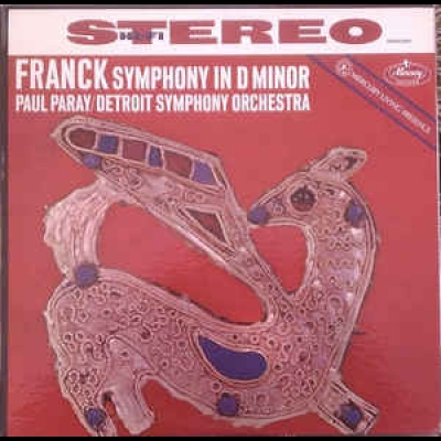 法朗克：D小調交響曲  ( 180 克 LP )<br>帕瑞 指揮 底特律交響樂團<br>Franck: Symphony in D Minor<br>Detroit Symphony Orchestra, Paul Paray