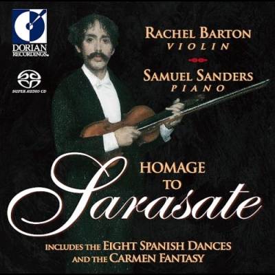 【線上試聽】瑞秋．巴頓－向薩拉沙泰致敬 ( 雙層 SACD )<br>Rachel Barton- - Homage To Sarasate