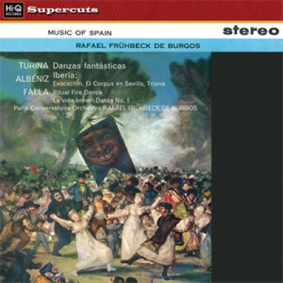 西班牙之音  ( 180 克 LP )<br>博格士 指揮 巴黎音樂學院管弦樂團 <br>Music of Spain by Falla, Turina & Albeniz <br>Paris Conservatoire Orchestra  / Rafael Fruhbeck de Burgos