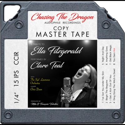 蒂爾向艾拉費茲傑羅致敬? ( 盤式母帶 )<br>Clare Teal with the Syd Lawrence Orchestra A Tribute to Ella Fitzgerald Master Quality Reel To Reel Tape<br>開盤帶