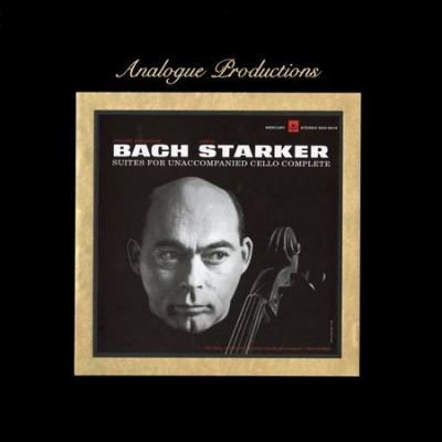 巴哈：6 首無伴奏大提琴組曲  ( 180 克 45 轉 6LPs )<br> Janos Starker - Bach: Suites For Unaccompanied Cello Complete  (45 RPM 180 Gram 6 LP Box Set)