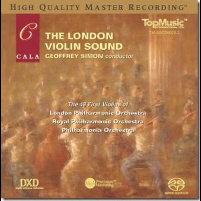倫敦48把小提琴之聲 ( 雙層 SACD )<br>指揮：傑佛瑞．賽門<br>The London Violin Sound<br>GEOFEREY SIMON Conductor產品圖