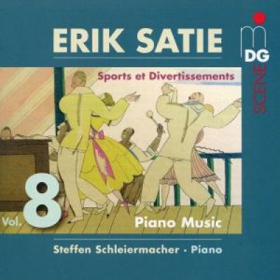 薩替：鋼琴作品集 8  ( CD )<br>史蒂芬．施萊爾馬赫<br>Erik Satie: Piano Music Vol. 8 - Sports et Divertissements <br>Steffen Schleiermacher產品圖