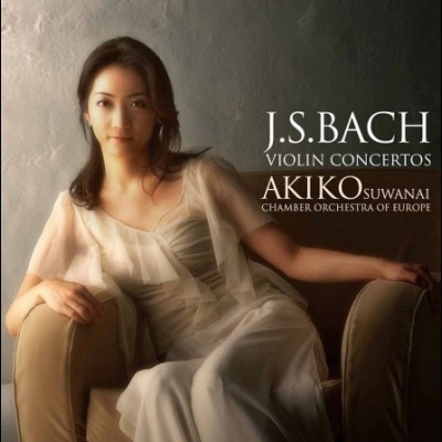 巴哈小提琴協奏曲集 ( CD )<br>諏訪內晶子，小提琴＆指揮 歐洲室內管弦樂團<br>Bach Concerti<br>Akiko Suwanai / Chamber Orchestra Of Europe產品圖