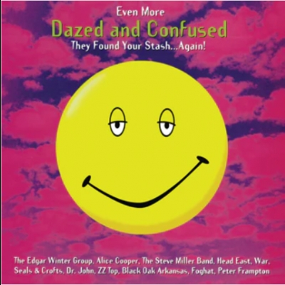 年少輕狂，第二輯 / 電影原聲帶  ( LP )<br>Even More Dazed And Confused  (Music From The Motion Picture Soundtrack on White with Red Splatter 