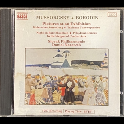 【二手CD寄售】Mussorgsky Borodin<br />Pictures At An Exhibition Slovak Philharmonic Classical CD產品圖