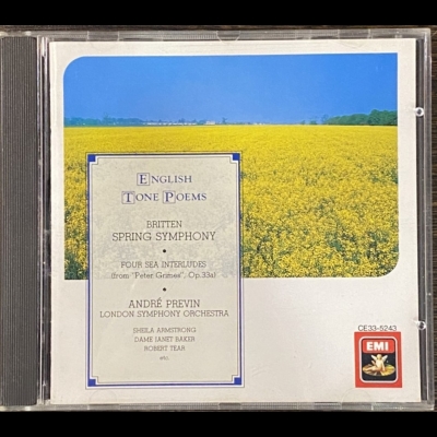 【二手CD寄售】春?交響曲<br />Britten / Spring Symphony產品圖