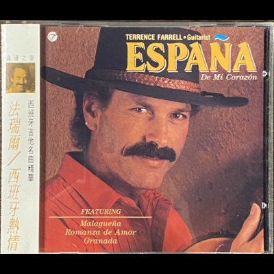 【二手CD寄售】法瑞爾 – 西班牙熱情  Terrence Farrell - Espana De Mi Corazon產品圖