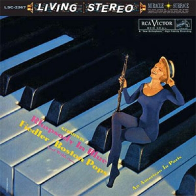 阿瑟．費德勒－蓋希文：一個美國人在巴黎、藍色狂想曲 ( 雙層 SACD )<br>Arthur Fiedler - Gershwin: An American In Paris / Rhapsody In Blue產品圖