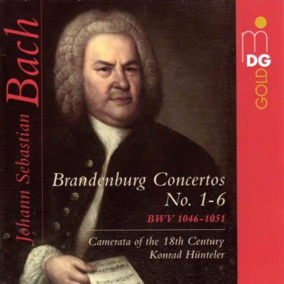 巴哈：布蘭登堡協奏曲全集 ( 2CDs )<br>Bach, J S: Brandenburg Concertos Nos. 1-6 BWV1046-1051 (complete)<br>Camerata of the 18th Century, Konrad Hunteler