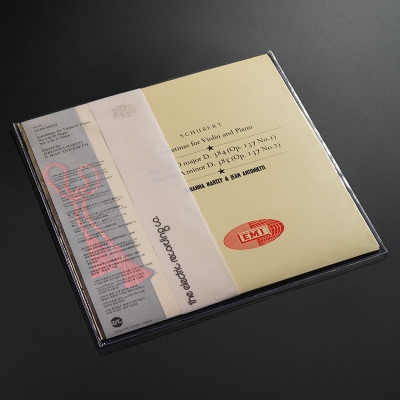 【線上試聽】約漢娜．瑪爾茨 － 舒伯特小提琴、鋼琴奏鳴曲集 ( 180 克 3LPs )<br>小提琴：約漢娜．瑪爾茨，鋼琴：尚．安東尼奈蒂<br>Johanna Martzy產品圖