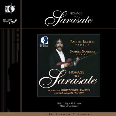【線上試聽】瑞秋．巴頓－向薩拉沙泰致敬  ( 180 克 2LPs )<br>Rachel Barton- - Homage To Sarasate