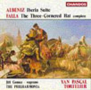 阿爾巴尼茲：依貝莉亞組曲／法雅：三角帽全曲<br>Albeniz: Iberia; Falla: 3-Cornered Hat<br>郭美芝女高音／楊．巴斯卡‧托特里耶　指揮 愛樂管弦樂團產品圖