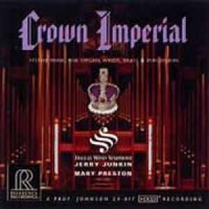 王者之風(HDCD)<br>傑瑞‧瓊金 指揮 達拉斯管樂團<br>Crown Imperial<br>Dallas Wind Symphony / Jerry Junkin<br>Mary Preston, organ<br>RR112