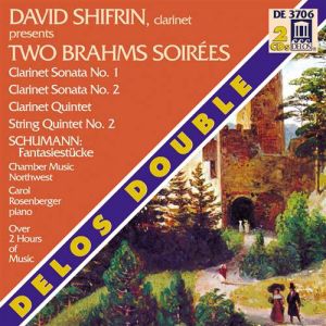 大衛‧席夫林：兩場布拉姆斯音樂晚會 ( 2CDs )<br>David Shifrin Presents Two Brahms Soirees