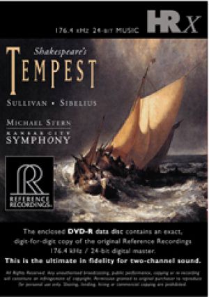 莎士比亞的暴風雨 / Shakespeare's TEMPEST<br>麥克‧史坦 指揮 坎薩斯市立交響樂團 / Works by Sullivan & Sibelius<br>Kansa City Symphony<br>Michael Stern（HRx數位母帶檔案）<br>HR115產品圖