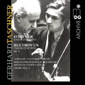 塔斯欽納：福特納與貝多芬小提琴協奏曲 ( CD )<br>WOLFGANG FORTNER：Violin Concerto<br>LUDWIG VAN BEETHOVEN：Violin Concerto