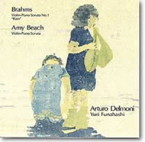 池塘玩耍 ( 美國原裝進口 CD )<br>Arturo Delmoni：Sonatas of Brahms and Beach