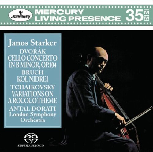 德弗札克 : 大提琴協奏曲 / 柴可夫斯基 : 羅可可變奏曲/ 史塔克<br>Dvorak: Cello Concerto/ Tchaikovsky: Rococo Variations / Janos Starker