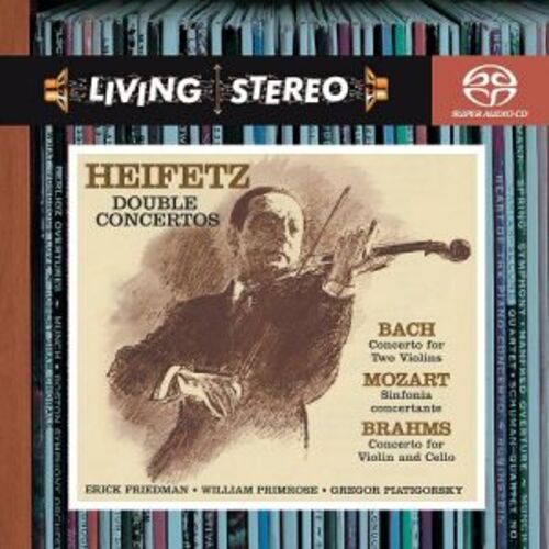 海飛茲 / 巴哈、布拉姆斯、莫札特Bach & Brahms  & Mozart : Concertos(雙層SACD)<br>Heifetz，小提琴產品圖