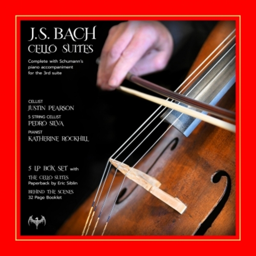 巴哈大提琴組曲（5LP 套裝） 賈斯汀．皮爾森、派德羅．西瓦、凱薩琳．洛克西爾