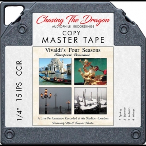 韋瓦第：四季  ( 盤式母帶 ) Vivaldi The Four Seasons Master Quality Reel To Reel Tape 威尼斯詮釋家樂團 INTERPRETI VENEZIANI