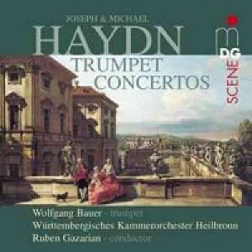 海頓兄弟：小號協奏曲（雙層SACD）<br>Joseph Haydn / Michael Haydn:Trumpet Concertos<br>Wolfgang Bauer, trumpet / Marc Engelhardt, bassoon<br>Württembergisches Kammerorchester Heilbronn<br>Ruben Gazarian, conductor<BR> ( Hybrid Multichannel SACD )