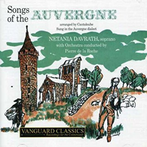 仙樂柔揚（康特魯伯：阿維農之歌） ( 雙層 SACD) （絕版片）<br>Songs of the Auvergne / Netania Davrath (Hybrid SACD)