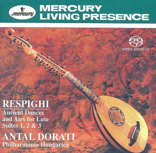 雷史碧基：為魯特琴所作之三首古代舞曲 (雙層 SACD)<br>杜拉第指揮匈牙利愛樂管弦樂團