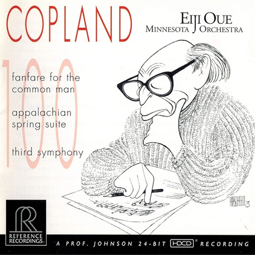 【線上試聽】柯普蘭100 （HDCD）<br>大植英次 指揮 明尼蘇達管弦樂團 <br> Copland 100<br> Minnesota Orchestra / Eiji Oue<br>RR93