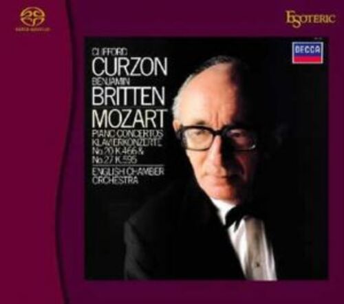 莫札特：第20號＆第27號 鋼琴協奏曲（雙層 SACD）<br>W.A. Mozart, Piano Concerto No.20 K.466 ＆ No.27 K.595. Clifford Curzon (piano)