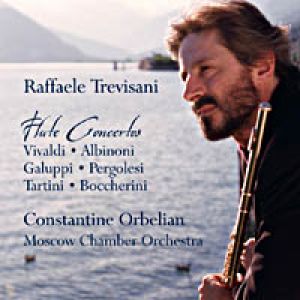義大利長笛協奏曲 (CD)<br>特列維薩尼，長笛<br>Raffaele Trevisani: Flute Concertos<br>Raffaele Trevisani, flute / Constantine Orbelian, conductor Moscow Chamber Orchestra
