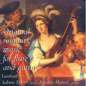 深情對話：長笛與吉他（進口版 CD ) / Original Romantic Music For Flute And Guitar<BR>Sabine Dreier，長笛 / Agustin Maruri，吉他