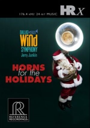 金玉佳節 ( HRx數位母帶檔案 )<br>傑瑞‧瓊金 指揮 達拉斯管樂團<br>Horns for the Holidays<br>Jerry Junkin / Dallas Wind Symphony<br>HR126產品圖