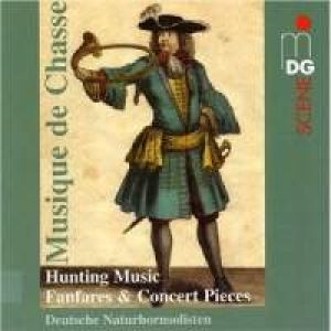 狩獵音樂 - 開場號與音樂會作品集 ( CD )<br>德國自然號角獨奏家樂團<br>Musique de Chasse<br>Fanfares & Concert Pieces<br>Deutscher Naturhornsolisten